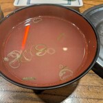 丸万焼鳥 - スープ