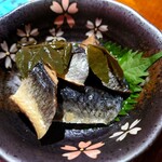 桜莉紙 - にしんの山椒漬け