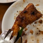 三和楼 - 豆鼓清蟹(カニの黒豆炒め)