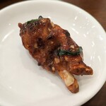 三和楼 - 豆鼓清蟹(カニの黒豆炒め)