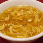 中国四川料理 桃花源 - ランチのスープ