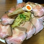 あいつのラーメン かたぐるま - うるとらつけ麺3玉チャーシュートッピング1200円