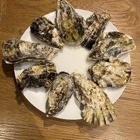 Seafood bar Ermitage 横浜鶴屋町店 - 牡蠣のジェンガで獲得した9個