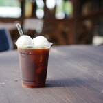 マンテンガーデン&カフェ - コーヒーフロート (￥500)