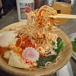 SUBA VS - 辛鍋そばあつあつで旨かった。