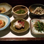 酒盃 - 今日のお通し・・。