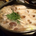 酒盃 - きりたんぽ鍋。