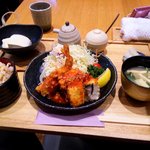 豆腐庵 さらら - 豆腐のクロケット膳（1000円）