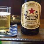 大納言本家 - ビール中瓶(赤星)　