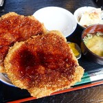 こだま食堂 - 2024年9月　ソースかつ丼並【税込1000円】痛恨のオーダーミス！カツ丼＝わらじと勝手に思い込んでました(-_-)