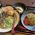元祖 ざる焼 小林養鶏 本店わさび - 炭火焼き鶏白湯ラーメン、炭焼き鶏めし、炭火香る炊き餃子