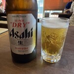 元祖 ざる焼 小林養鶏 本店わさび - 生ビール