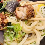 丸亀製麺 大須店 - 鶏から揚げたてサクサクです。