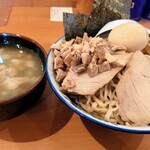 ケンチャンラーメン - つけそば一式。