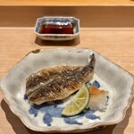 鮨 はしもと - メヒカリ炭火焼き