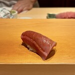 鮨 はしもと - 鮪中トロ 塩釜より 104kg 石司より