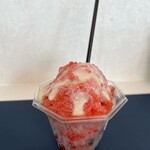 コンテナカフェ - いちごみるく700円