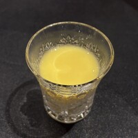WINE食堂 緒乃 - とうもろこしのポタージュ、美味しかった