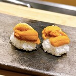 寿司 さわ - 追加ウニ
