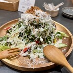 肉グリルノダニク - 炙ったベーコンのシーザーサラダ