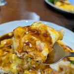 ラ・ガジガジ - オムライス・箸上げ