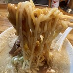下頭橋ラーメン - 麺はもっちり