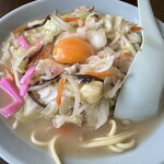 長崎亭 福重店 - 大盛長崎チャンポン 玉子入り