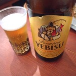 そばきり 日曜庵 - 札幌恵比寿BEER中瓶