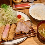 とんかつ ばんぶー - 特撰リブロースかつ定食
