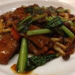 九眼橋 - 牛舌の黒胡椒炒め