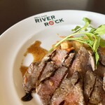 グリルカフェ RIVER ROCK - ロックステーキ