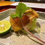 馳走 啐啄一十  - ノドグロ。そして、ノドグロの旨みが染み込んだキャベツ。