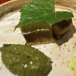 馳走 啐啄一十  - 鮑を肝で