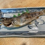 そば処湯川 - 山女塩焼き