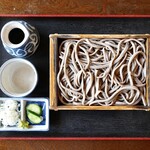 手打そば 草太 - 東根そば（冷）小盛り 〜250g〜