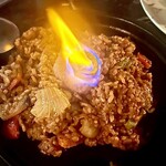 エルパンチョ - メキシカンホットピラフ¥1700
      (鼻に汗かく辛さだけどクセになる美味しさ)