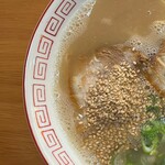 一楽ラーメン 松島店 - ラーメン　左