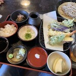 そば処 三分一 - 「三分一そばセット(十割)」¥2100