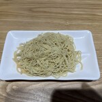 らぁ麺 富士虎屋 - かき混ぜた後の和え玉。配膳時はネギが上にトッピングされてます）
