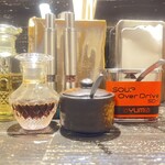 あいだや２ - 小池グループオリジナルの「SOUP OverDrive」で辛味をプラス