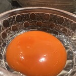 あいだや２ - めっちゃ綺麗な生たまご。まろやかに。