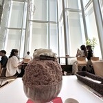 カカオサンパカ - 氷 デ ショコラタ レチェ(ミルク)縦で