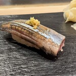 札幌魚河岸 五十七番寿し - 秋刀魚