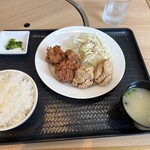 久住屋 - からあげ定食¥750
