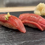 札幌魚河岸 五十七番寿し - カツオ、中トロ