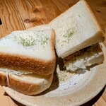 酒場とフライ ニコジ - とんかつサンド