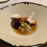 アルカナイズ - 天城軍鶏 枝豆 マッシュルーム トリュフ