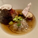 アルカナイズ - 天城軍鶏 枝豆 マッシュルーム トリュフ