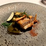 アルカナイズ - 本日の厳選鮮魚 トマト 茄子 鮑