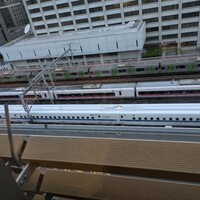 しゃぶしゃぶ　すき鍋　おもき 銀座店 - 席から目下を見渡した写真